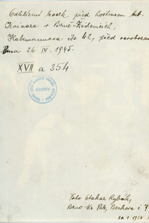 © Fotograf Otakar Rybák, Archiv Dům umění města Brna